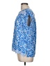 Hester & Orchard Blue Short Sleeve Blouse Size M - photo 5