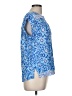 Hester & Orchard Blue Short Sleeve Blouse Size M - photo 4