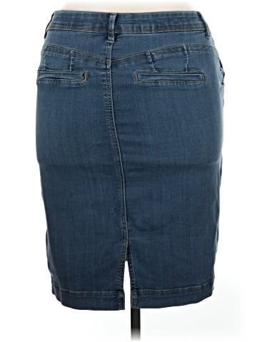 One 5 One Denim Skirt (view 2)