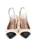 Vince Camuto 100% Leather Color Block Ivory Heels Size 10 - photo 2
