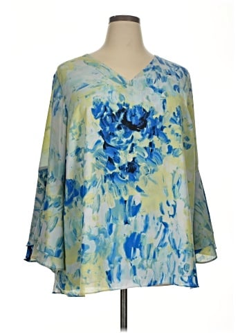 Alfani 3/4 Sleeve Blouse (view 1)