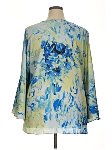 Alfani 3/4 Sleeve Blouse (view 2)