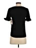 CeCe Black Short Sleeve Blouse Size XXS - photo 2