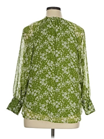LC Lauren Conrad 3/4 Sleeve Blouse (view 2)