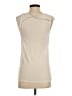 Deletta 100% Viscose Ivory Sleeveless Blouse Size S - photo 2