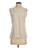 Nic + Zoe 100% Polyester Ivory Sleeveless Blouse Size XS - photo 1