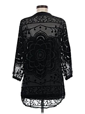 Garnet Hill 3/4 Sleeve Blouse (view 2)