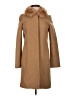 Banana Republic Brown Wool Coat Size XS - photo 1