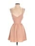 TOBI 100% Polyester Solid Tan Casual Dress Size S - photo 1