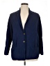 Lands' End 100% Cotton Blue Blazer Size 18 - photo 1