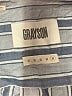 Grayson 100% Cotton Stripes Blue Long Sleeve Button-Down Shirt Size XL (5) - photo 7
