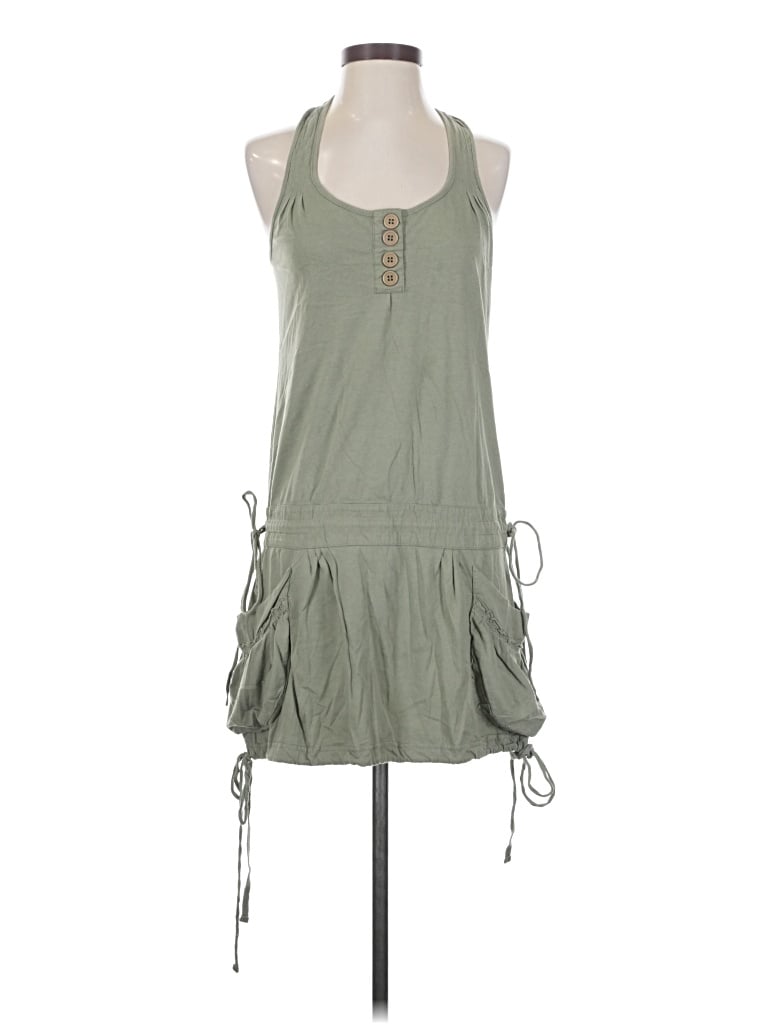 Pre-owned Ambiance Apparel Casual Dress In Green