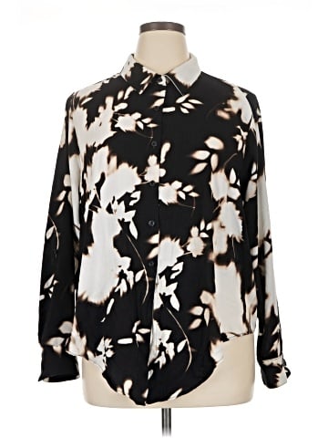 Simply Vera Vera Wang Long Sleeve Blouse (view 1)
