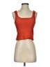 Forever 21 100% Polyester Orange Tank Top Size S - photo 1