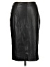 Zara Basic Black Faux Leather Skirt Size L - photo 1