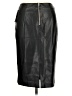 Zara Basic Black Faux Leather Skirt Size L - photo 2