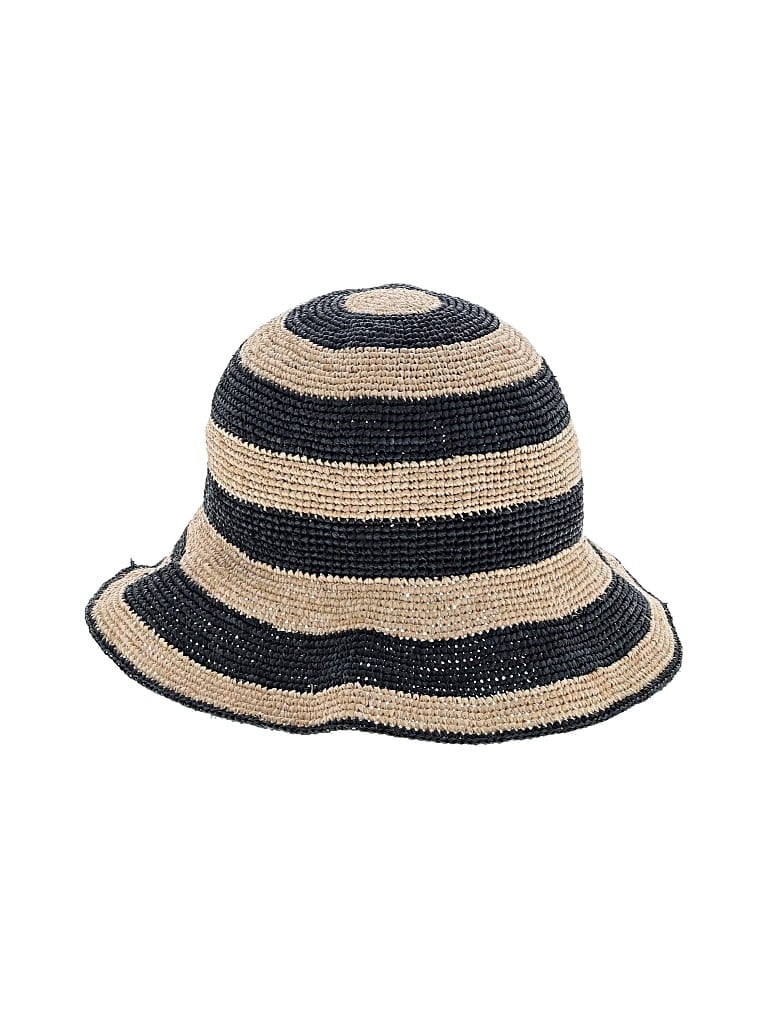 Pre-owned Zara Sun Hat In Tan