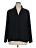 Banana Republic 100% Polyester Black Long Sleeve Blouse Size XL - photo 1