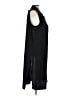 Nine West 100% Polyester Black Casual Dress Size L - photo 4
