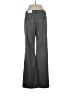 Express Design Studio Chevron-herringbone Gray Wool Pants Size 2 - photo 2