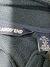 Lands' End 100% Polyester Black Track Jacket Size 14 - 16 - photo 3