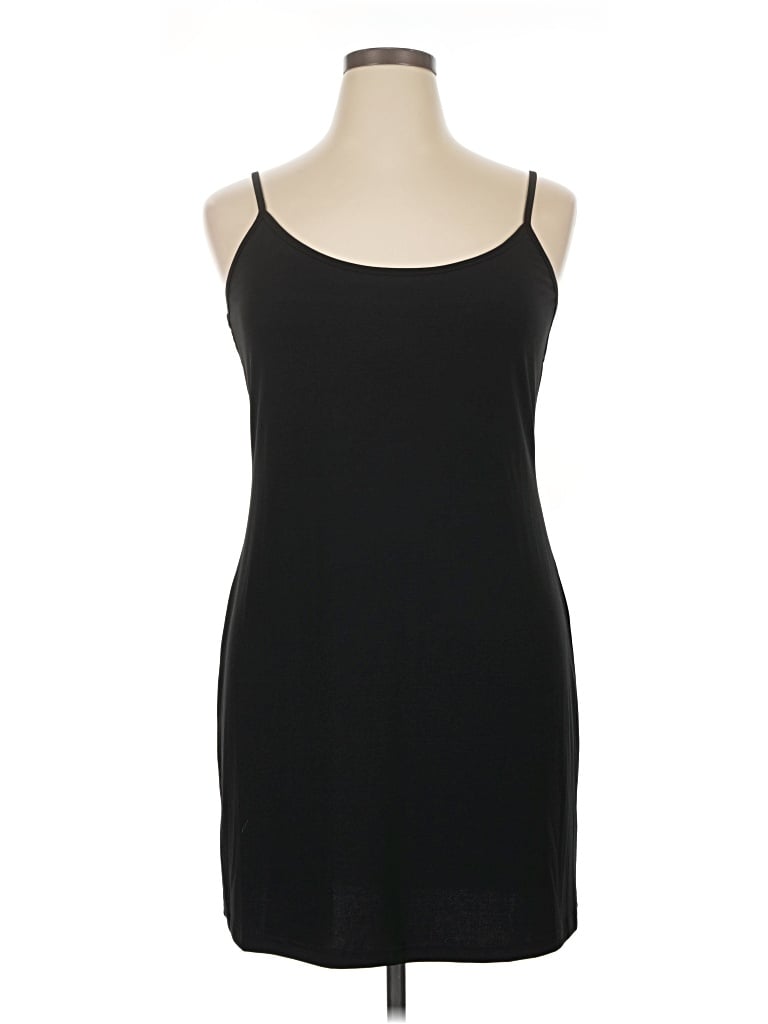 Pre-owned City Chic Casual Dress In Black