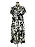 Studio One Floral Black Ivory Casual Dress Size 1X - photo 1