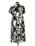 Studio One Floral Black Ivory Casual Dress Size 1X - photo 2