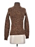 Chloé Tweed Brown Orange Cashmere Pullover Sweater Size XS - photo 1