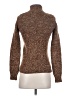 Chloé Tweed Brown Orange Cashmere Pullover Sweater Size XS - photo 2