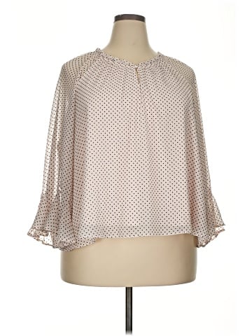 LC Lauren Conrad 3/4 Sleeve Blouse (view 1)