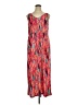 Faded Glory Print Red Casual Dress Size XL - photo 1