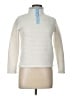 Vineyard Vines 100% Polyester Solid Ivory Turtleneck Sweater Size L - photo 1
