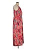 Faded Glory Print Red Casual Dress Size XL - photo 4