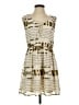 Umgee Print Ivory Casual Dress Size S - photo 1