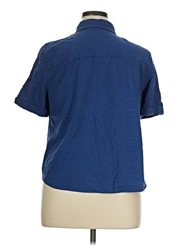 Appleseeds Short Sleeve Button-Down Shirt (view 2)
