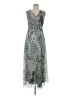 En Focus Studio 100% Polyester Paisley Gray Cocktail Dress Size 6 - photo 1