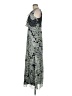 En Focus Studio 100% Polyester Paisley Gray Cocktail Dress Size 6 - photo 5