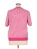Anne Klein Checkered-gingham Pink Pullover Sweater Size XL - photo 2