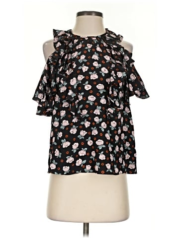 Rebecca Taylor Sleeveless Silk Top (view 1)