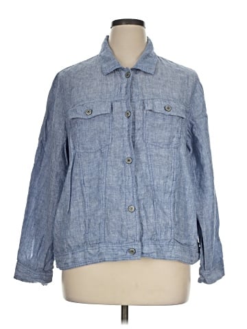Jones New York Long Sleeve Button-Down Shirt (view 1)