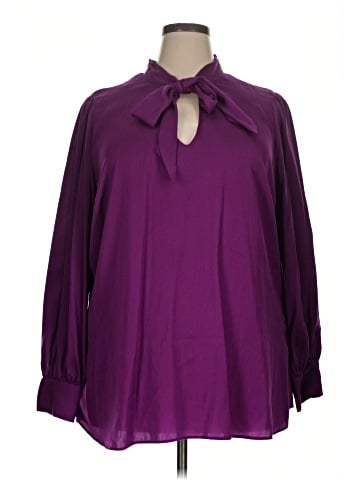 City Chic 3/4 Sleeve Blouse (view 1)