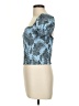 Sandro Blue Short Sleeve Top Size Lg (3) - photo 5