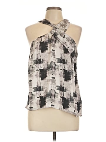 Waverly Grey Sleeveless Blouse (view 1)