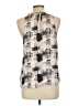 Waverly Grey 100% Polyester Gray Sleeveless Blouse Size L - photo 2