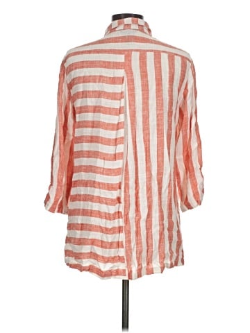 Ali Miles 3/4 Sleeve Button-Down Shirt (view 2)