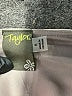 Taylor 100% Polyester Gray Casual Dress Size 6 - photo 4