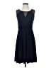 En Focus Studio Solid Blue Cocktail Dress Size 4 - photo 1