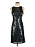 Gianni Bini 100% Polyester Metallic Silver Cocktail Dress Size S - photo 1