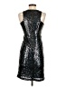 Gianni Bini 100% Polyester Metallic Silver Cocktail Dress Size S - photo 2